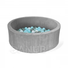 Száraz játszómedence - szürke