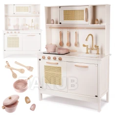 MDF gyerek retro konyha BOHO kiegészítőkkel
