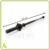 Olimpiai egyenes rúd 25 mm-es menettel – 120 cm – fekete