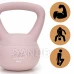 Kettlebell - puha - 4 kg - világos rózsaszín Kettlebell - puha - 4 kg - világos rózsaszín