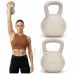 Kettlebell - puha - 10 kg - bézs