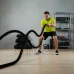Erősítő kötél erőnléti edzéshez/crossfithez – 9 m – fekete