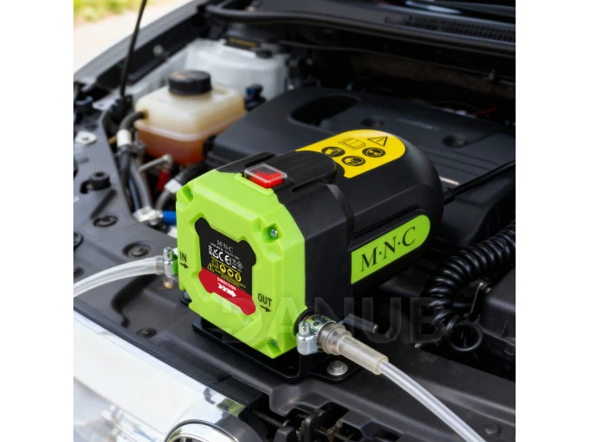 Elektromos olajszivattyú - motorolajhoz, gázolajhoz, hűtőfolyadékhoz - 12V - 60W