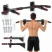 Fali húzódzkodó rúd – acél – teherbírás 250 kg – piros-fekete