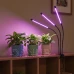 LED lámpa növények növekedéséhez - 3 panel - időzítő és kapcsos rögzítés - USB