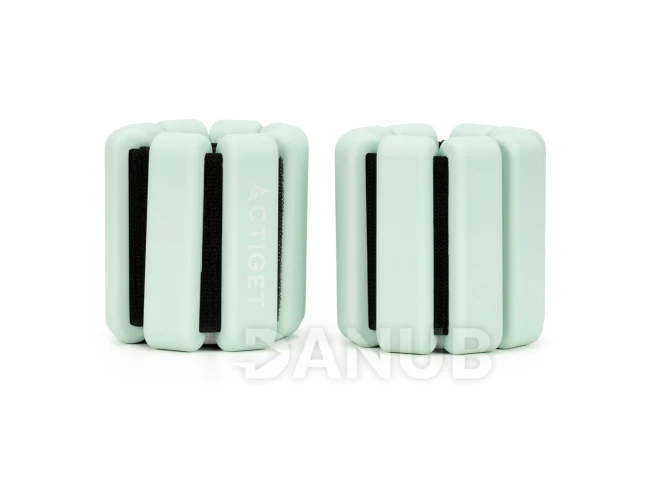 Kéz- és lábsúlyok - 2x1kg - menta