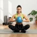 Pilateshez és rehabilitációhoz való gimnasztikai labda – 22 cm, pumpával – kék
