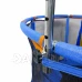 Gyerek trambulin kiegészítőkkel - 150 cm - kék Gyerek trambulin kiegészítőkkel - 150 cm - kék