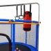 Gyerek trambulin kiegészítőkkel - 150 cm - kék Gyerek trambulin kiegészítőkkel - 150 cm - kék