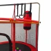 Gyerek trambulin kiegészítőkkel - 150 cm - piros
