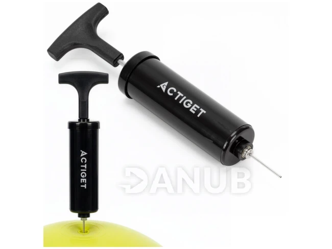 Univerzális hordozható kézi pumpa labdához tűvel