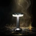 Asztali lámpa - ezüst színű - állítható színhőm, fényerő - akkumulátoros - USB