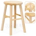 Fa bisztrószék – 27 x 30,5 x 44 cm – világosbarna