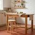 Fa bisztrószék – 27 x 30,5 x 44 cm – világosbarna