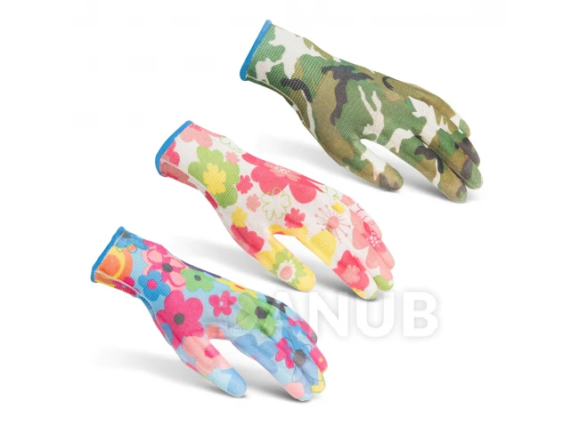 Kerti kesztyű mintás