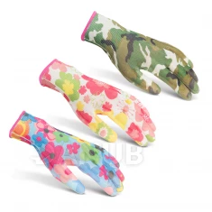 Kerti kesztyű mintás