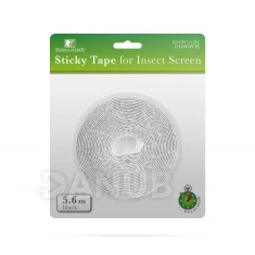 Öntapadós szúnyogháló-rögzítőszalag - 5,6m x1cm - fehér