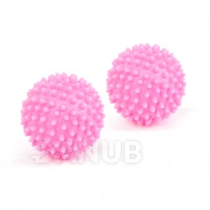 Szárítógolyók - 6 cm - rózsaszín - 2 db / csomag