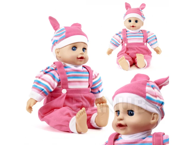 Hangot kiadó Maja baba – rózsaszín, 40 cm