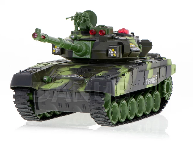 RC harckocsi 9993 2,4 GHz erdei álcázás RC harckocsi 9993 2,4 GHz erdei álcázás
