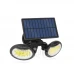 Mozgásérzékelős szolár reflektor - forgatható fejjel - 2 COB LED
