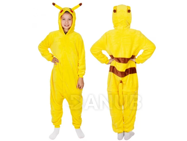 Plüss overall Kigurumi - pikachu minta - 120 -130 cm
