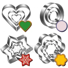 Karácsonyi sütiformák - 12db