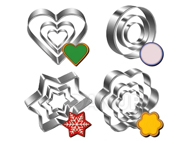 Karácsonyi sütiformák - 12db