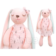 Plüss nyuszi rózsaszín 35 cm