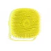 Szilikon kefe kutyák és macskák tisztításához sárga