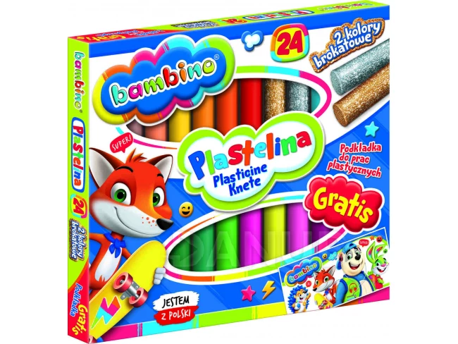 BAMBINO Gyurma - 24 szín