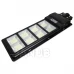 LED napelemes utcai lámpa - 360W - 6000K + mozgás- és szürkületérzékelő + vezérlő - fekete