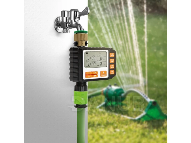 Időzíthető öntözésvezérlő - elemes