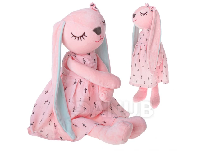 Rózsaszín plüss nyuszi 52 cm