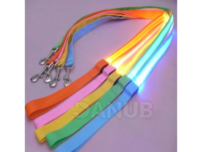 LED-es póráz 2,5 x 120 cm kék