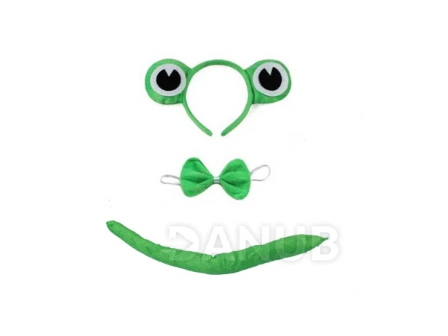 Farsangi jelmez béka