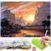 Gyémántfestés - hímzés - 30x40 cm - tájkép III