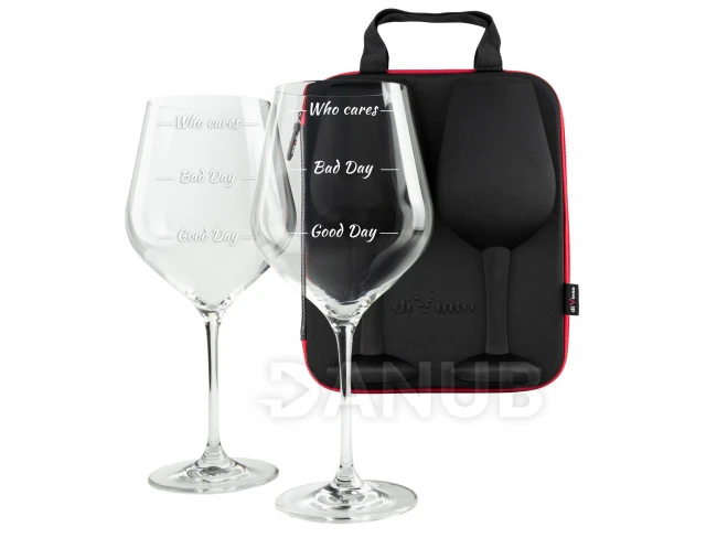 DiVinto borospohár tok - Who cares - Diamond