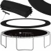 Kerti trambulin gyerekeknek beltéri hálóval és létrával - 305 cm