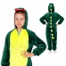 Plüss overall Kigurumi - sárkány minta - 120 -130 cm