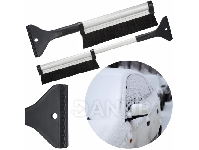 Teleszkópos ablakkaparó - ezüst