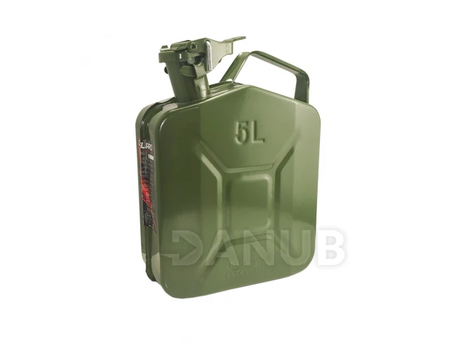 Üzemanyagkanna - fém - 5 L - zöld