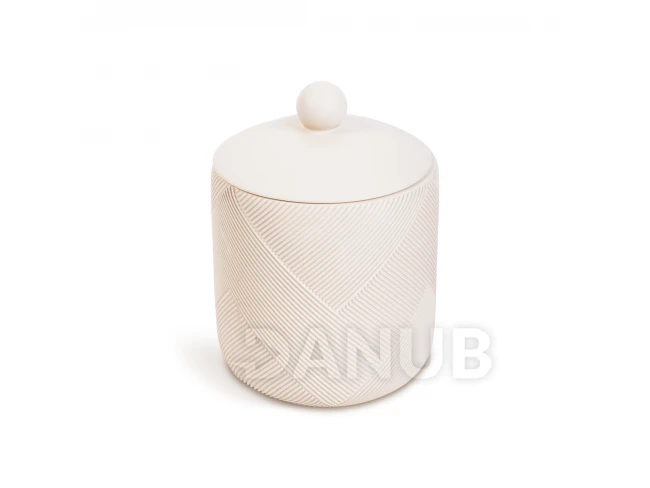 Fürdőszobai tároló tetővel - matt bézs