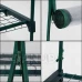 Kerti/balkon üvegház fóliával - 5 polc - 130g/m2 - 190x70x50cm - zöld Kerti/balkon üvegház fóliával - 5 polc - 130g/m2 - 190x70x50cm - zöld