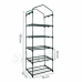 Kerti/balkon üvegház fóliával - 5 polc - 130g/m2 - 190x70x50cm - zöld Kerti/balkon üvegház fóliával - 5 polc - 130g/m2 - 190x70x50cm - zöld