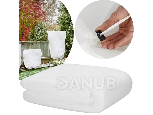 Védőhuzat agrotextíliából - 50g/m2 - 1x1,6m - fehér