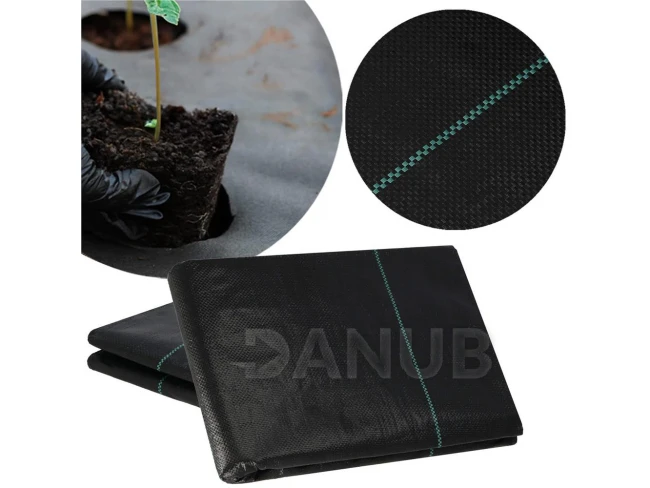 Kerti agroszövet a gyomok ellen - 70g/m2 – 3,2x10 m - fekete