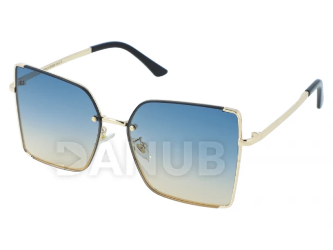 Napszemüveg City Look - Blue/Yellow&Gold