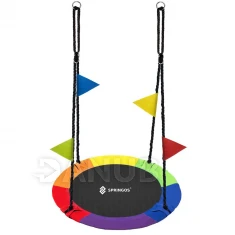 Gólyafészek lengő kör - 110 cm - színes