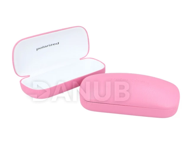 Szemüvegtok - tömör - rózsaszín